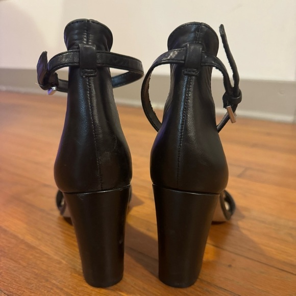 Vince Camuto black strappy heels, size 7 (37) - Picture 6 of 16